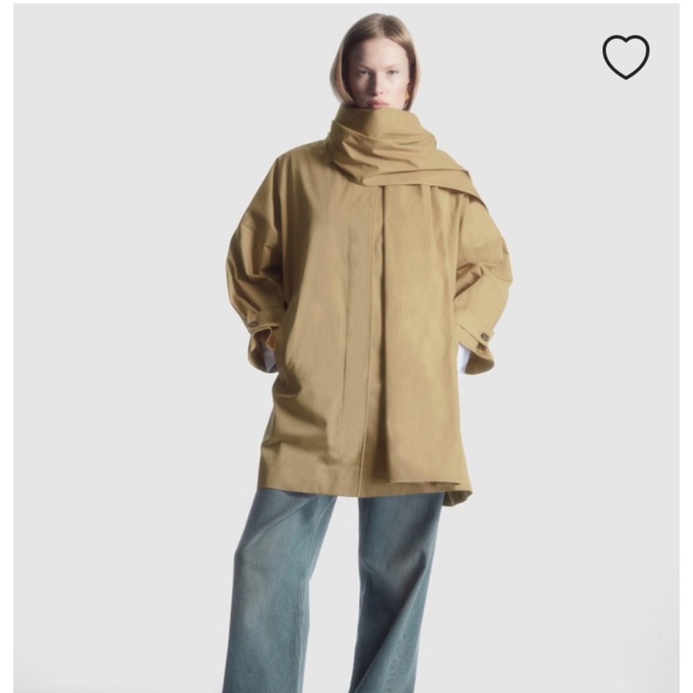 COS Oversized Coat with Scarf